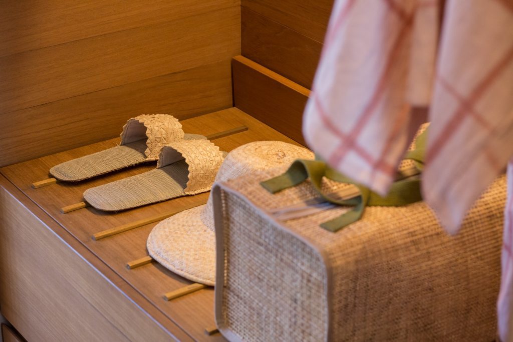 Biodegradable Slippers at Potato Head Studios
